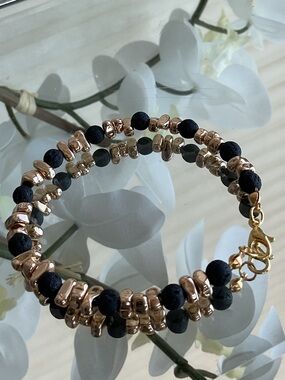Aromatherapy Lava Stone Bracelet